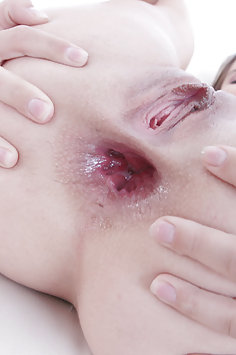 Evelina Darling gaping & double anal gangbang | LegalPorno - image 