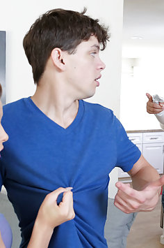 Aubrey Sinclair jerks off stepbrother in Halloween pumpkin | BrattySis - image 