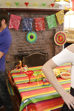 Anya Olsen & Samantha Hayes Cinco de Mayo threesome | Nubiles Porn: My Family Pies - image 