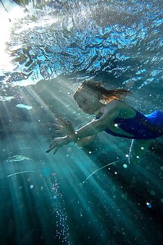 Wet teen Danni Rivers fucks BBC by pool | Babes: Black is Better - image 