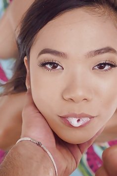 POV beach fuck with petite Asian Vina Sky | Mofos: I Know That Girl - image 