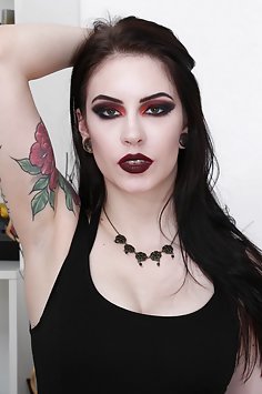 Alt girl Anna de Ville interracial anal gaping & DAP gangbang | LegalPorno - image 