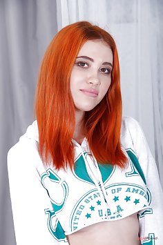 Anal casting of busty ginger babe Gisha Forza | LegalPorno - image 