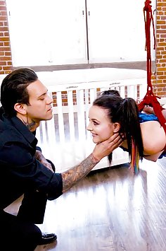 Danni Rivers rope bondage fucking | AdultTime: Bubblegum Dungeon - image 