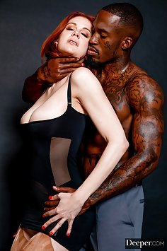 Redhead Maitland Ward interracial fucking with BBC Pressure | Deeper - image 